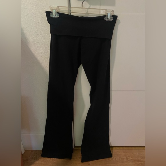 Brandy Melville Pants - Brandy Melville Black Wide Leg Pants